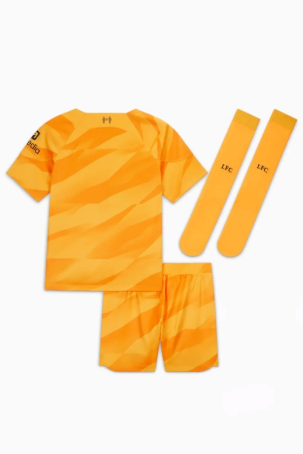 Equipación de portero Nike Liverpool 23/24 Dri-Fit para niños pequeños - Imagen 2