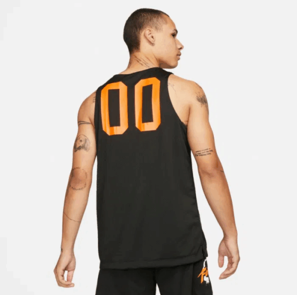 Camiseta Nike Dri-fit Backyard Force night forest/total orange - Imagen 2