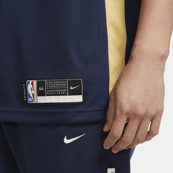 Camiseta NBA Zion Williamson Pelicans Icon Edition college navy/club gold - Imagen 3