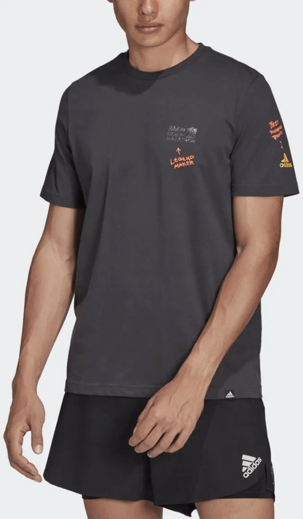 Adidas Berlin Marathon Running Graphic Tee