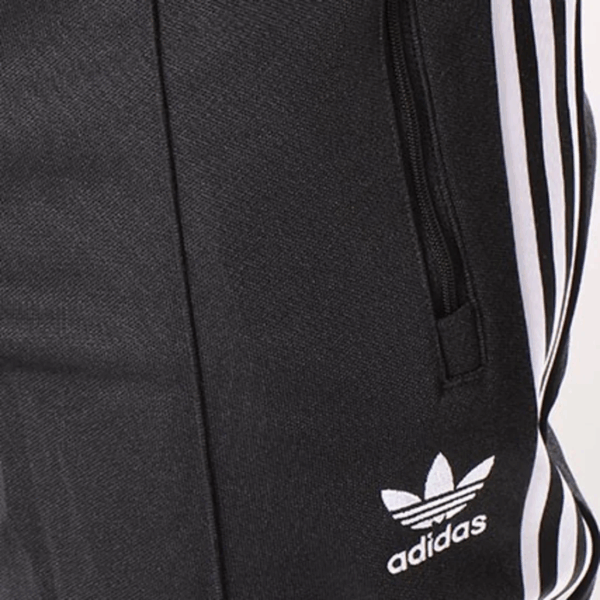 Pantalon Jogging Bandes Brodées Beckenbauer CW1269 Noir Blanc - Imagen 4