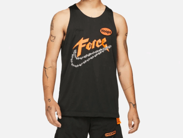 Camiseta Nike Dri-fit Backyard Force night forest/total orange