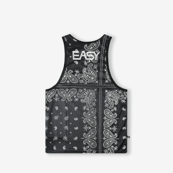 KD Dri-FIT Pattern Sleeveless Tank - Black - Imagen 2