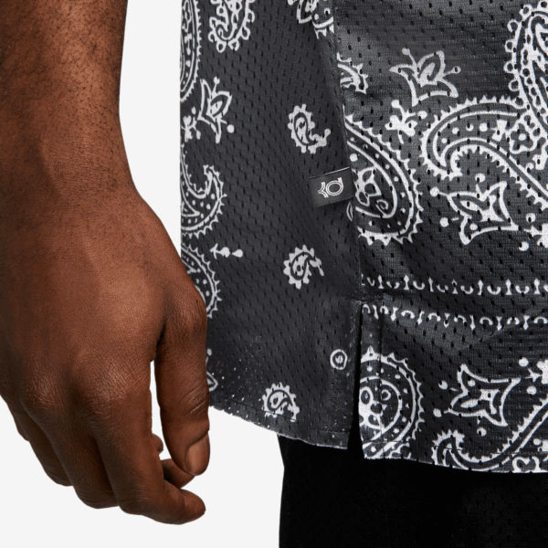 KD Dri-FIT Pattern Sleeveless Tank - Black - Imagen 3