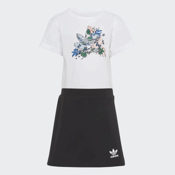 HER STUDIO LONDON ANIMAL FLOWER PRINT SKORT AND TEE SET - Imagen 4