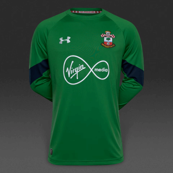 Sudadera de portero Under Armour Southampton 16/17 Primera equipación-Verde/Blanco