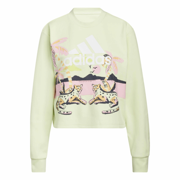 Sudadera de mujer adidas Farm graphics