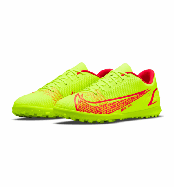 Nike Unisex Vapor 14 Club TF Turf Soccer Shoes Yellow - Imagen 5