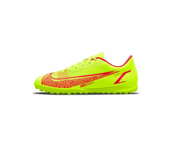 Nike Unisex Vapor 14 Club TF Turf Soccer Shoes Yellow - Imagen 4