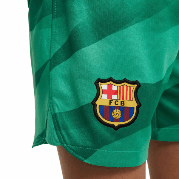Equipación Nike Barcelona niño 2023 2024 portero FJ1541 325 - Imagen 3