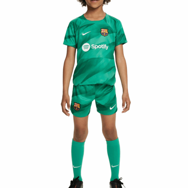 Equipación Nike Barcelona niño 2023 2024 portero FJ1541 325
