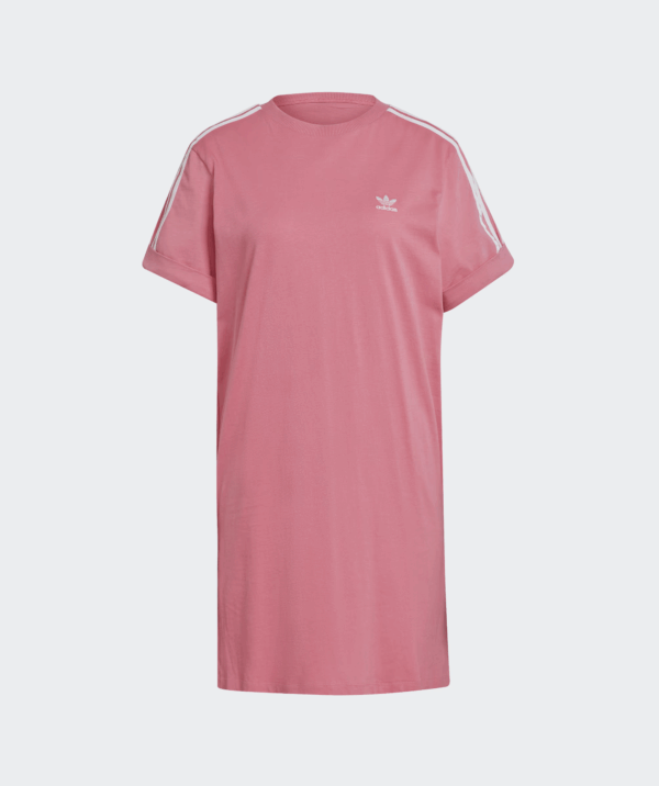 Vestido estilo camiseta con mangas enrollables Adicolor Classics