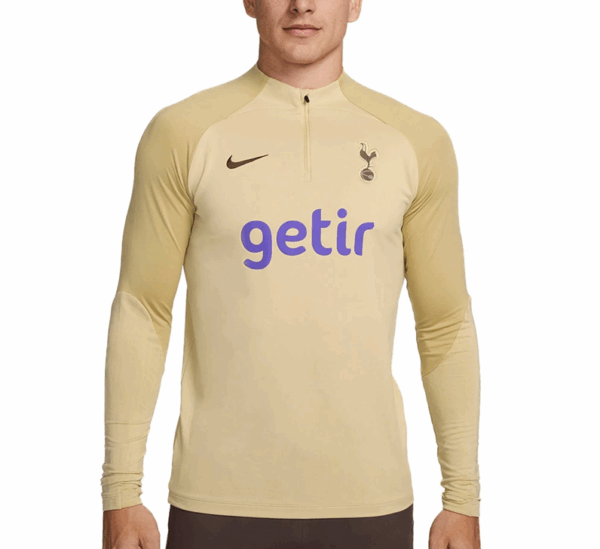 Camiseta Nike Strike Drill del Tottenham Hotspur - Dorada