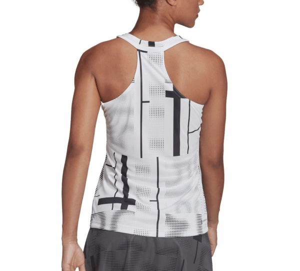 Camiseta Adidas Blanco Mujer - Imagen 3
