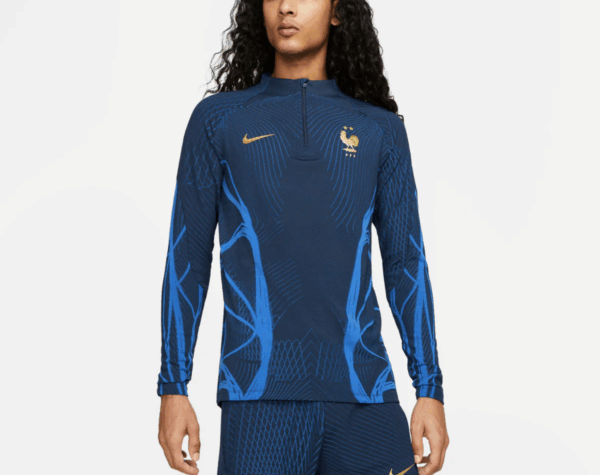 Camiseta de entrenamiento Francia 2022 - Azul/Oro