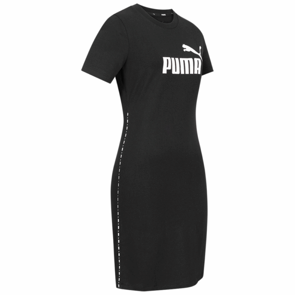 Puma Vestido negro Puma Tape para mujer 676467 01 - Imagen 3