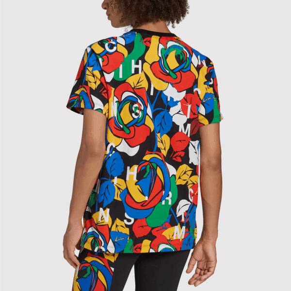 Adidas Camiseta RICH MNISI HC4474 Multicolor Corte Holgado - Imagen 3