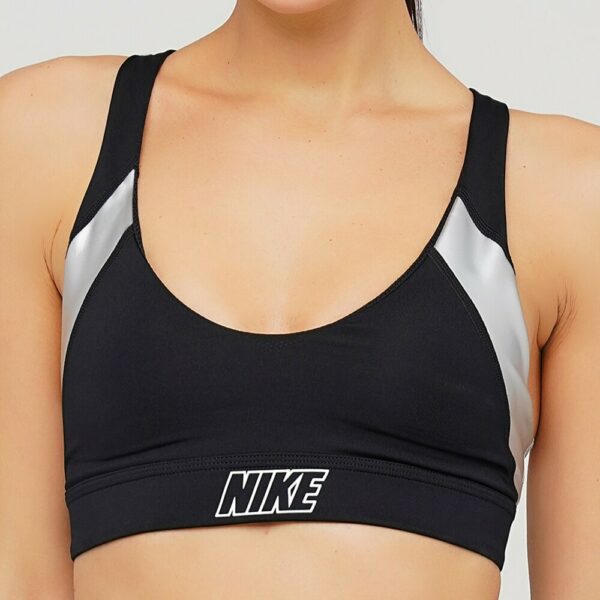 Top Nike Indy Metallic Logo CT6710 010 - Imagen 2