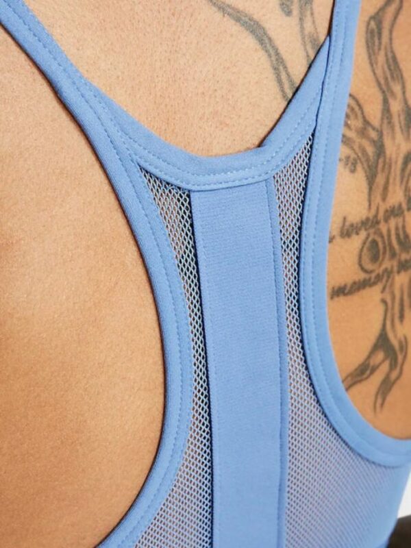 Camiseta sin mangas Nike para mujer - Azul Bolt AQ5117 458 - Imagen 4