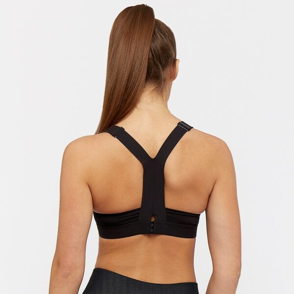 Top Adidas Committed Racer bra Black BS1157 - Imagen 3