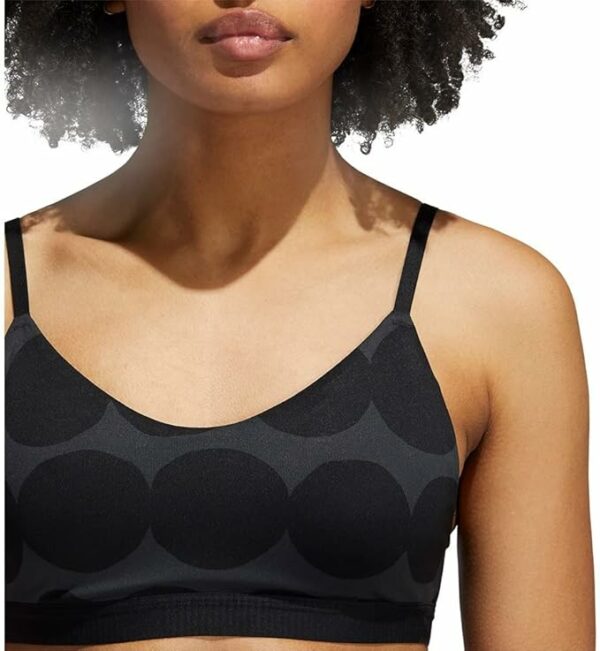 Top Adidas AM MARIMEKKO Sujetador Carbono/Estampado H16923 - Imagen 6