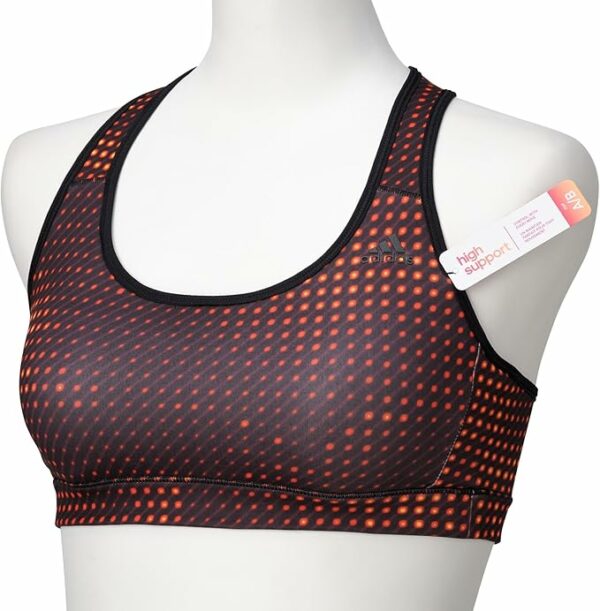 Top Adidas Go-to Gear Racerback negro y naranja AA7898