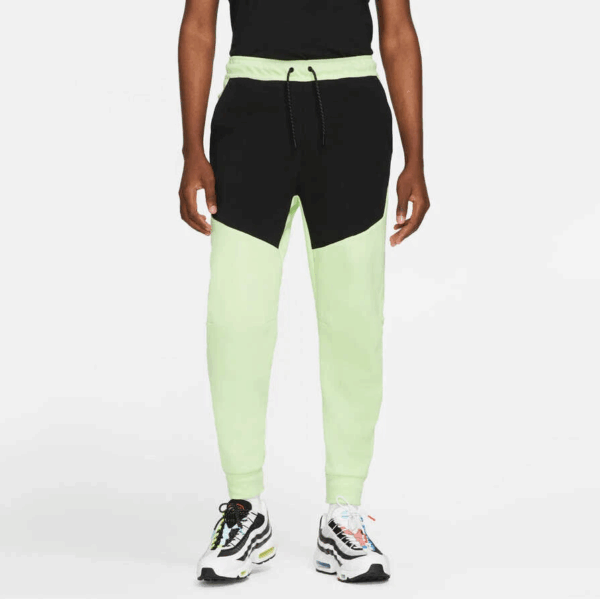 Pantalón deportivo Nike Sportswear Tech Fleece 'Lime Ice Black' CU4495-303