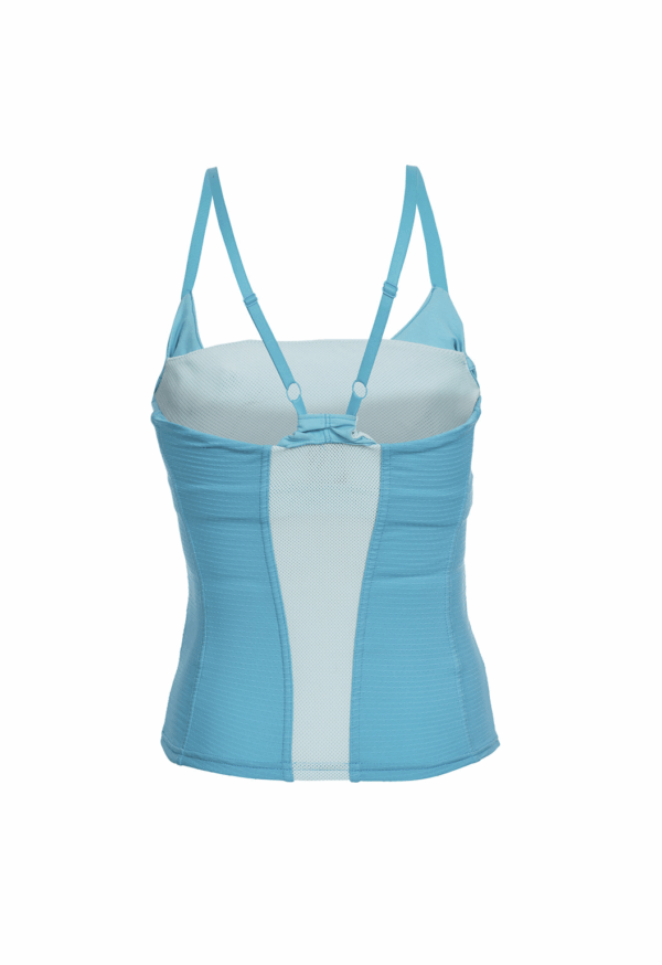 Nike Fitness Dance Corset Mujer Camiseta sin mangas para entrenar 226153 470 - Imagen 2