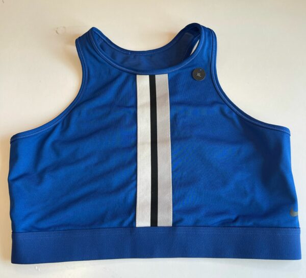 Top Nike GYM ELASTIC BRA Azul