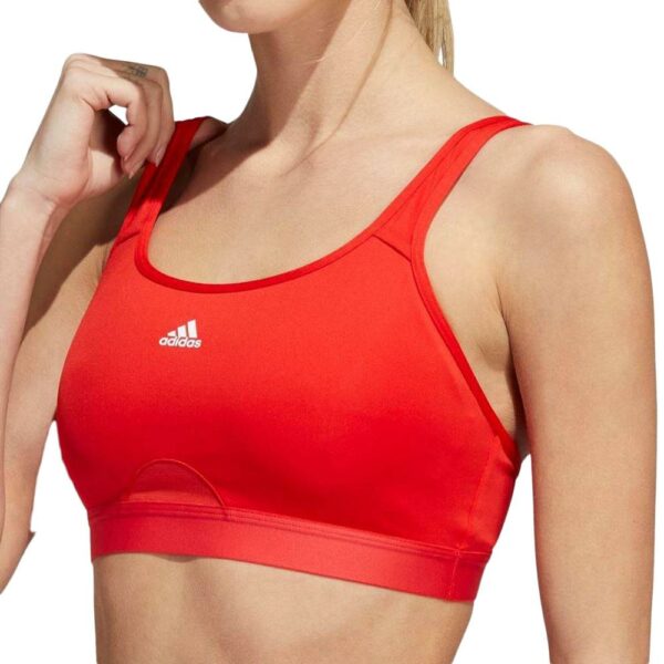 Top Adidas TRNHSGOOD para mujer con tecnología AEROREADY Bustier HD2835