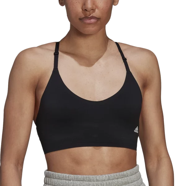 Top Adidas PureLounge Light-Support Strappy Bra HD0284