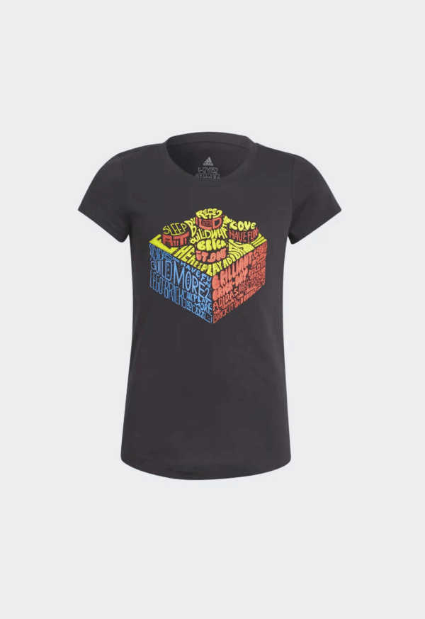 Adidas x Lego Girls Graphic T-Shirt GU8903