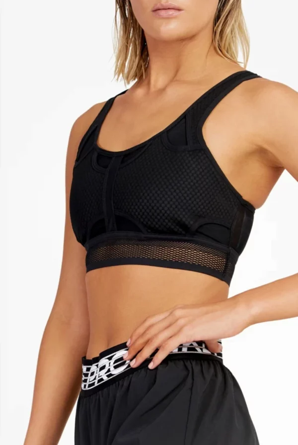 Top Nike Swoosh Ultrabreathe Sports Bra Non Padded CJ0149 010 - Imagen 5