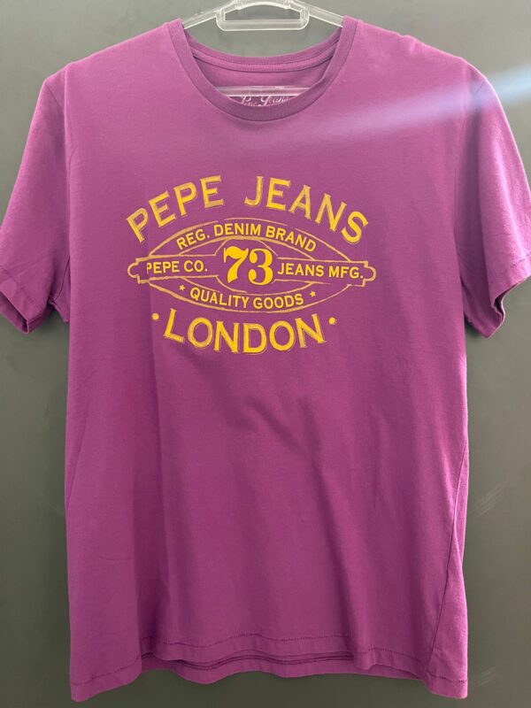 Camiseta Pepe Jeans Morada London PM502201