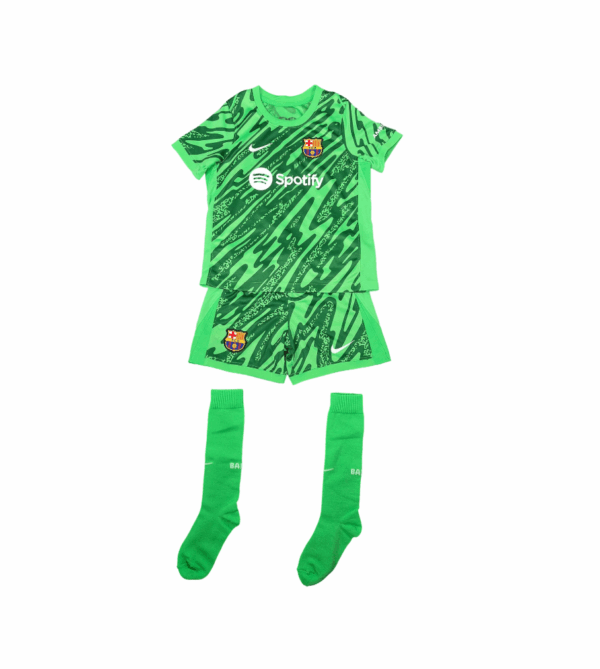 Minikit de portero Nike FC Barcelona 2024/2025 verde FN9201 329 - Imagen 2
