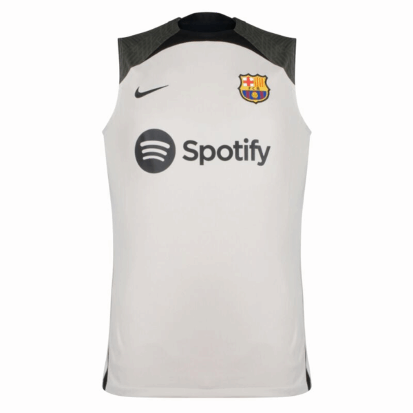 Camiseta de entrenamiento sin mangas Dri-Fit Strike FC Barcelona - Tanga/Negro/Sequoia 2023-2024 FJ1545 222 - Imagen 6