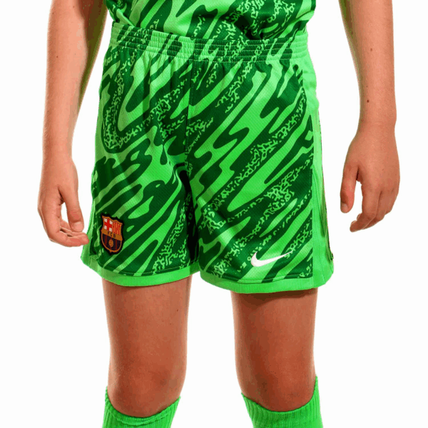 Minikit de portero Nike FC Barcelona 2024/2025 verde FN9201 329 - Imagen 3