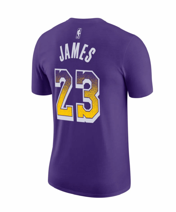 Camiseta Nike NBA LeBron James Los Angeles Lakers Select Series HQ1318 504 - Imagen 2