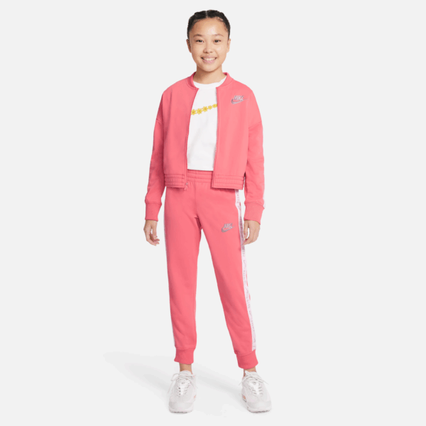Chándal Nike G NSW Trk Suit Tricot Coral CU8374 603 - Imagen 5
