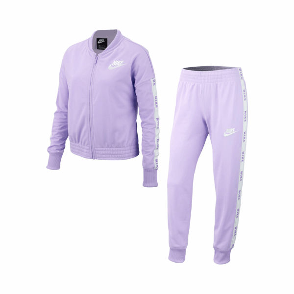 Chándal Nike Sportswear para niña - Lila, Blanco