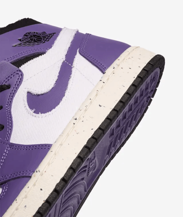 Air Jordan 1 Zoom Air CMFT "Crater Purple" - Morado CT0978 501 - Imagen 2