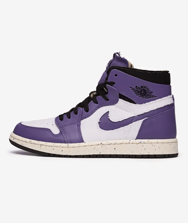 Air Jordan 1 Zoom Air CMFT "Crater Purple" - Morado CT0978 501 - Imagen 4