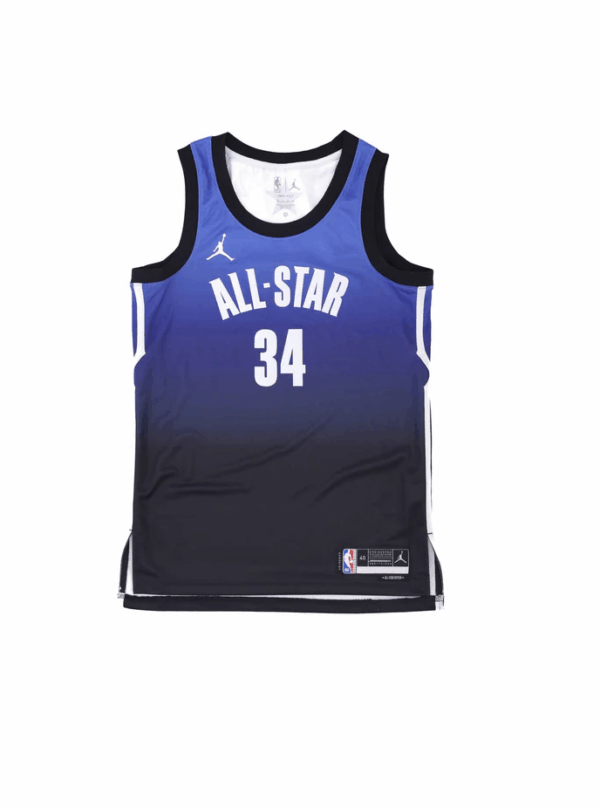 Camiseta de baloncesto Nba Dri-Fit Swingman Jersey N 34 Giannis Antetokounmpo All Star Jordan 23 Sapphire FQ1305 500