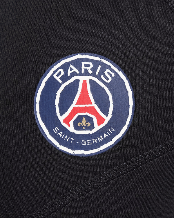 Polar técnico del París Saint-Germain Sudadera con gorro de fútbol Nike de cierre completo para niño talla grande FQ3511 010 - Imagen 3
