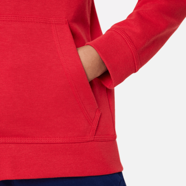 Sudadera Roja con cremallera para niño Atlético Madrid FT Club 2023/24 DV6165 612 - Imagen 2