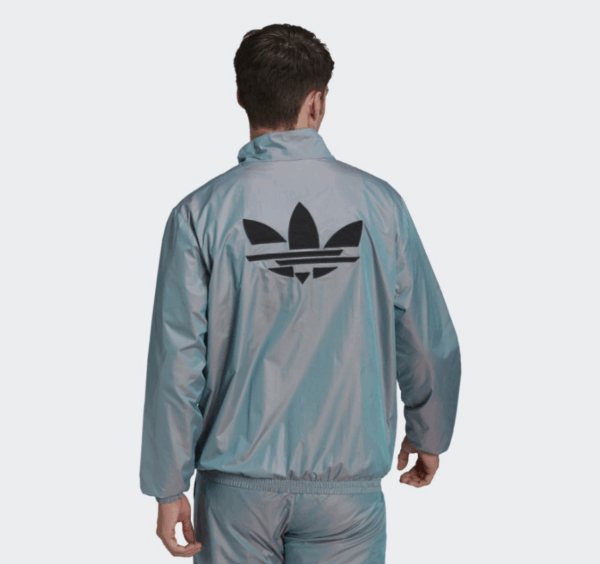 ADIDAS CHAQUETA ADICOLOR SHATTERED TREFOIL GRIS H35655 - Imagen 3