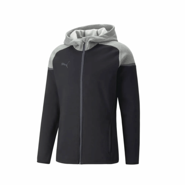 Chaqueta de fútbol con capucha para hombre teamCUP Casuals  657987 03