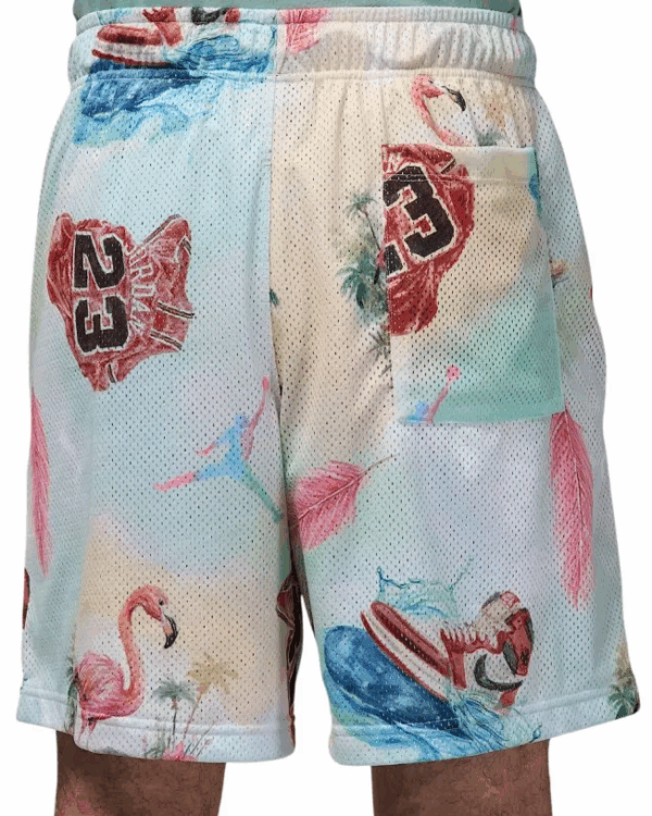 Pantalón corto Jordan Essentials Printed Mesh Short IB3012 133 - Imagen 4