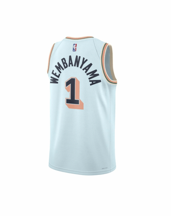 Camiseta Nike Dri-FIT NBA Victor Wembanyama San Antonio Spurs 2024/25 City Edition Swingman FQ4360 474 - Imagen 2