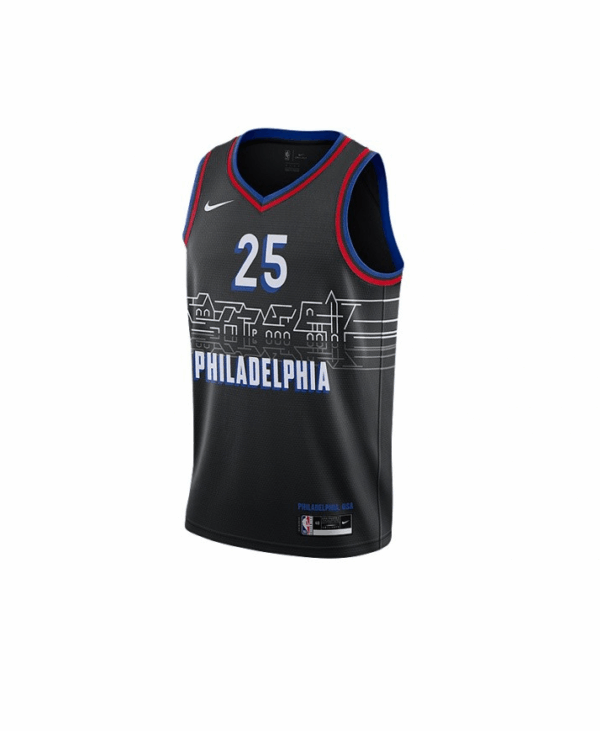 CAMISETA NIKE NBA PHILADELPHIA 76ERS BEN SIMMONS CITY EDITION SWINGMAN CN1771 015